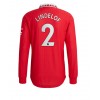 Manchester United Victor Lindelof #2 Hemmatröja 2022-23 Långa ärmar